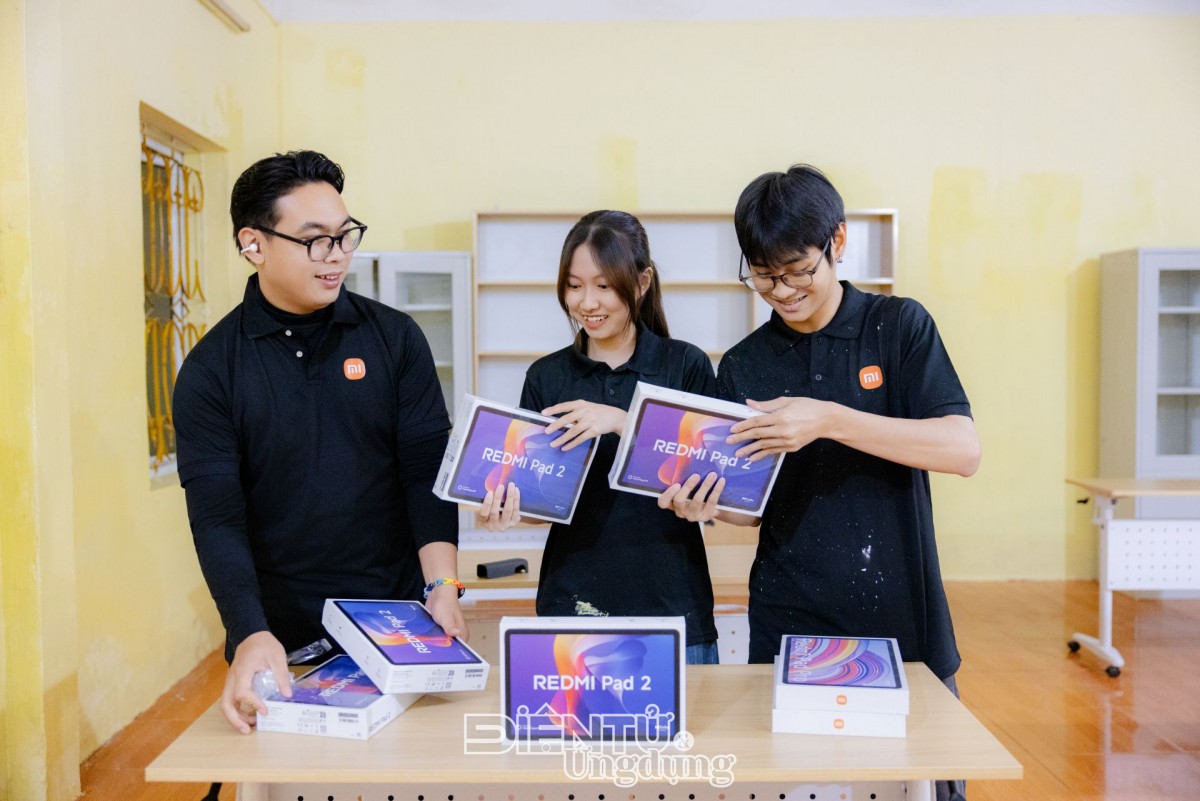 Xiaomi hoàn tất cải tạo điểm trường vùng cao tại Tuyên Quang và Thái Nguyên