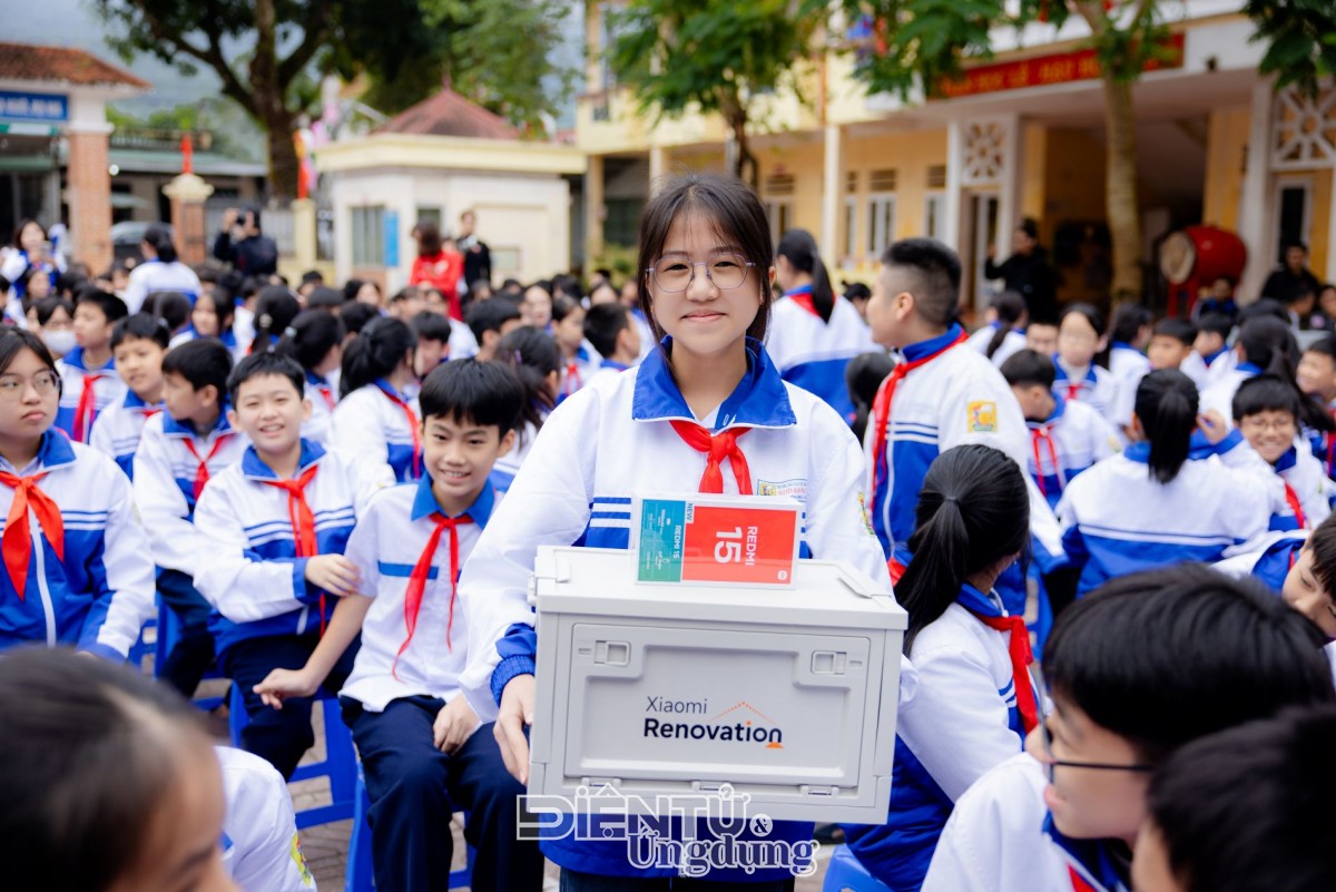 Xiaomi hoàn tất cải tạo điểm trường vùng cao tại Tuyên Quang và Thái Nguyên