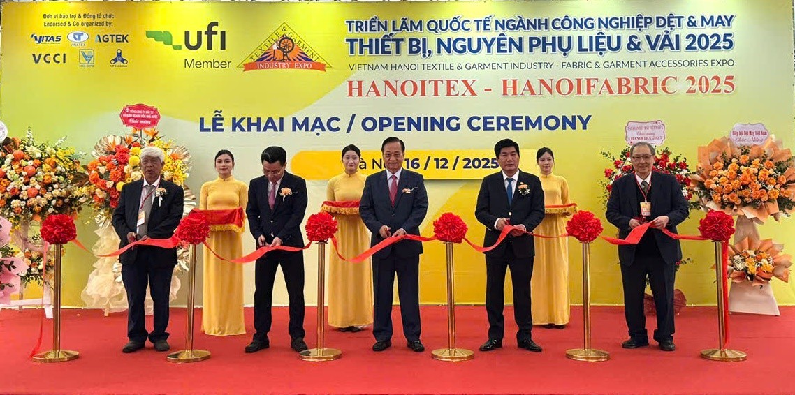 HanoiTex 2025 - cơ hội vàng cho dệt may Việt bứt phá xan