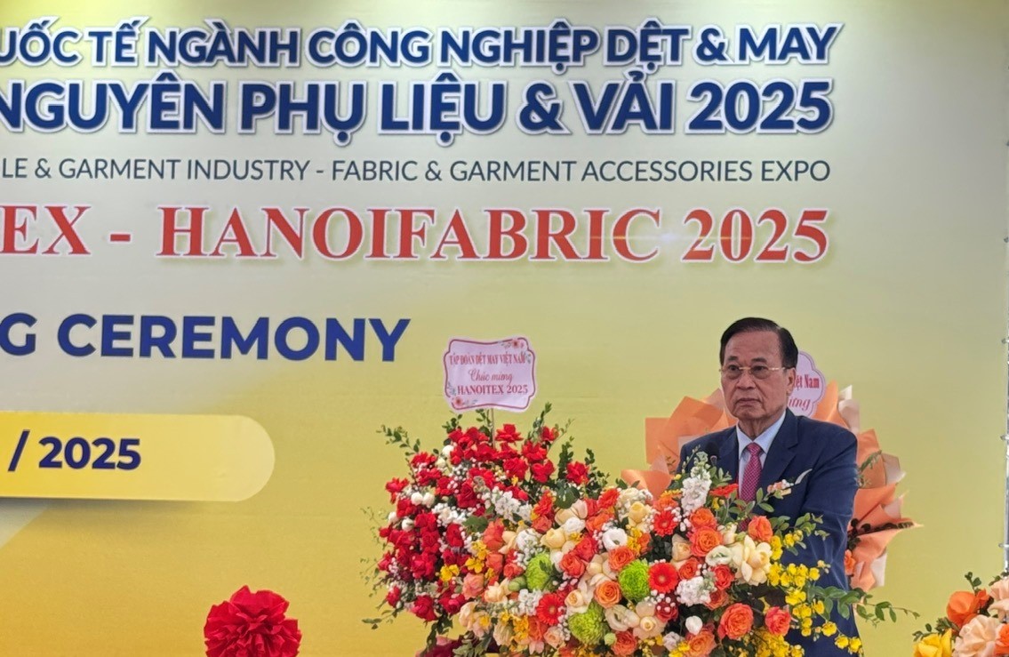 HanoiTex & HanoiFabric 2025: Thúc đẩy sản xuất xanh và nâng cao năng lực cạnh tranh ngành dệt may