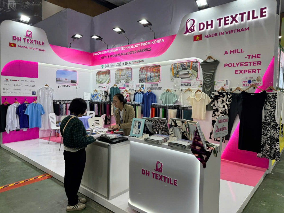 HanoiTex & HanoiFabric 2025: Thúc đẩy sản xuất xanh và nâng cao năng lực cạnh tranh ngành dệt may