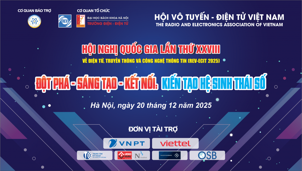 Hội nghị REV-ECIT 2025 kiến tạo hệ sinh thái số Việt Nam Hội nghị REV-ECIT 2025 kiến tạo hệ sinh thái số Việt Nam