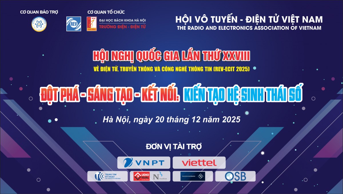 Hội nghị REV-ECIT 2025 kiến tạo hệ sinh thái số Việt Nam