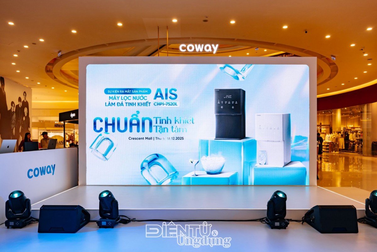 Coway Vina mang chuẩn mực ‘đá tinh khiết’ đến với gia đình Việt