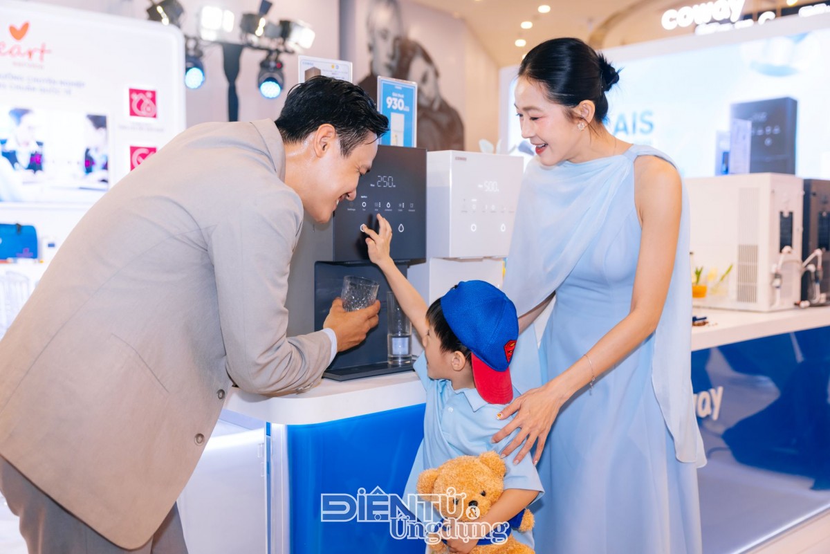 Coway Vina mang chuẩn mực ‘đá tinh khiết’ đến với gia đình Việt