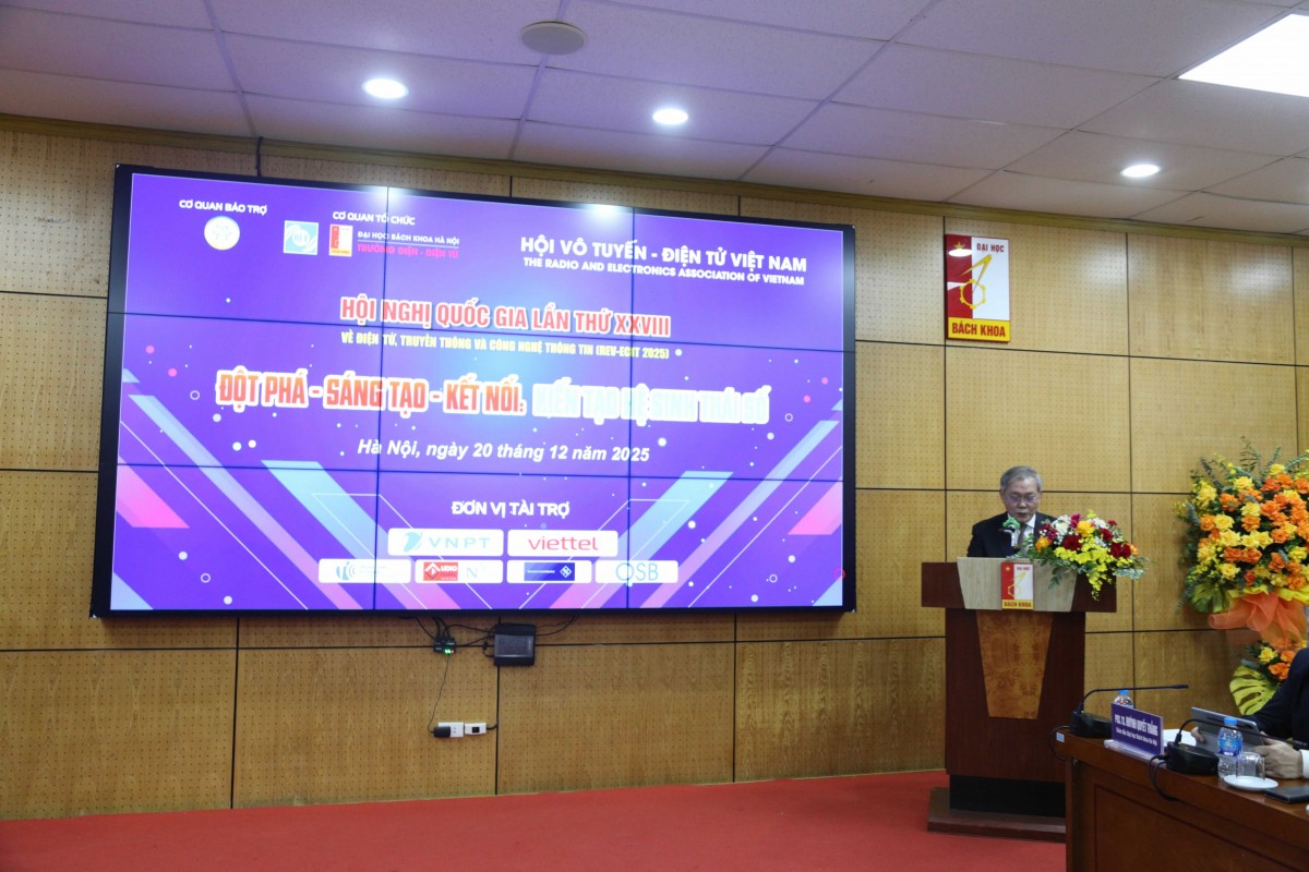 Hội nghị REV-ECIT 2025 kết nối khoa học công nghệ và chuyển đổi số