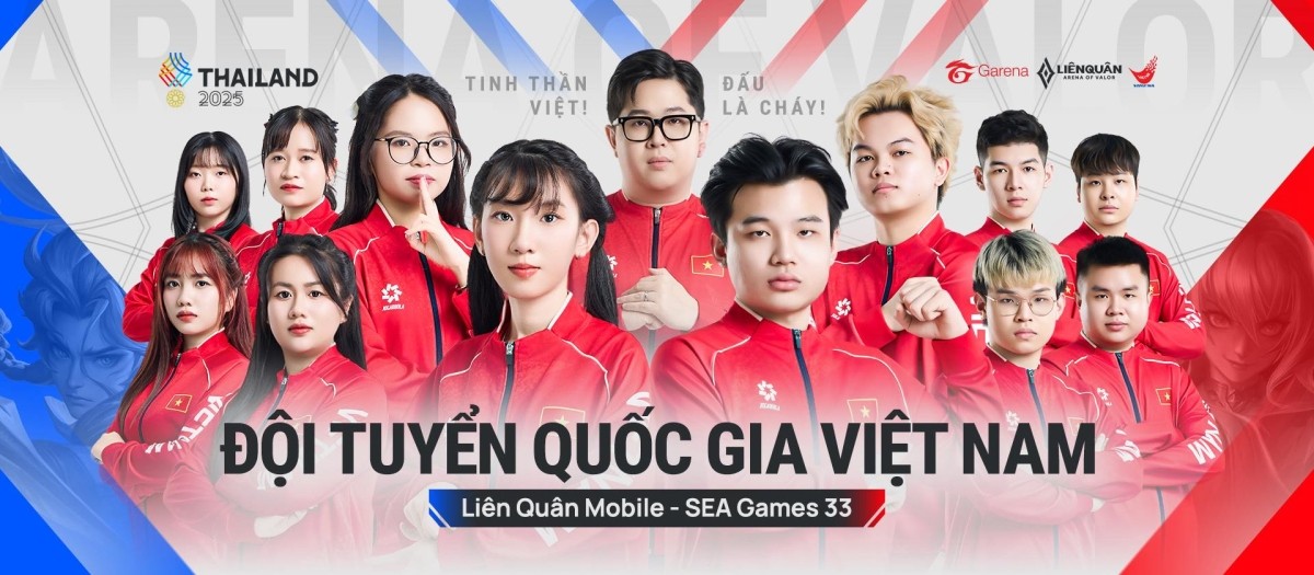 Đội tuyển Liên quân Việt Nam giành thành tích lịch sử tại SEA Games 33