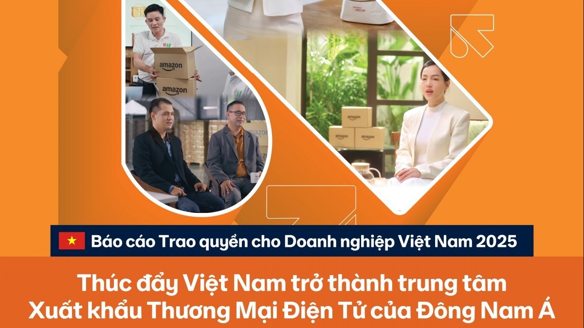 Doanh số sản phẩm có thương hiệu của doanh nghiệp Việt trên Amazon tăng 40%