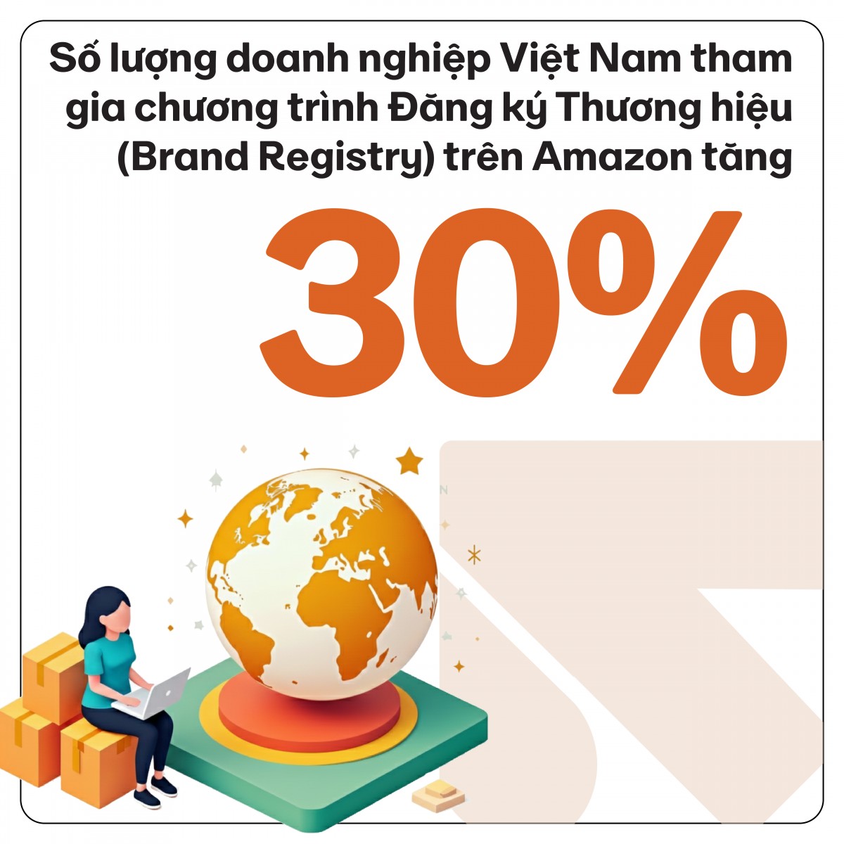 Doanh số sản phẩm có thương hiệu của doanh nghiệp Việt trên Amazon tăng 40%