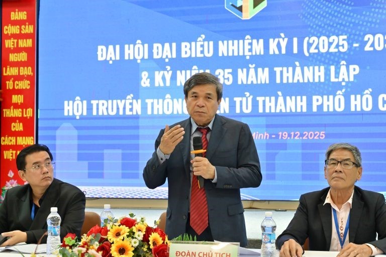 Đại hội đại biểu nhiệm kỳ I Hội Truyền thông - Điện tử TP. Hồ Chí Minh