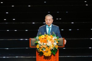 Tổng Bí thư Tô Lâm dự chương trình 