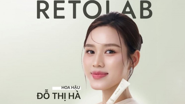 Retolab công bố Hoa hậu Đỗ Thị Hà trở thành gương mặt đồng hành cùng thương hiệu