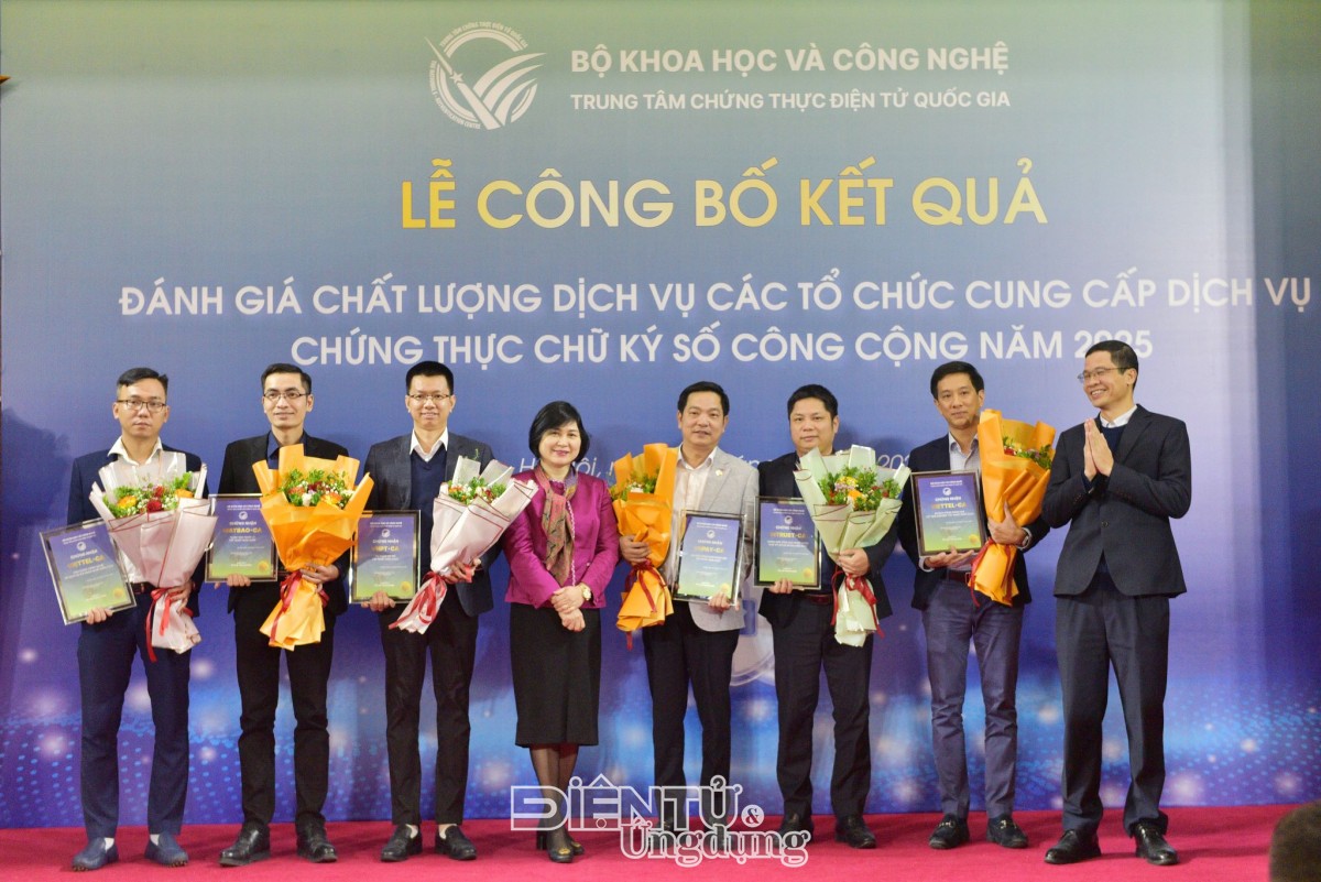 NEAC công bố Top 5 nhà cung cấp chữ ký số công cộng tốt nhất 2025