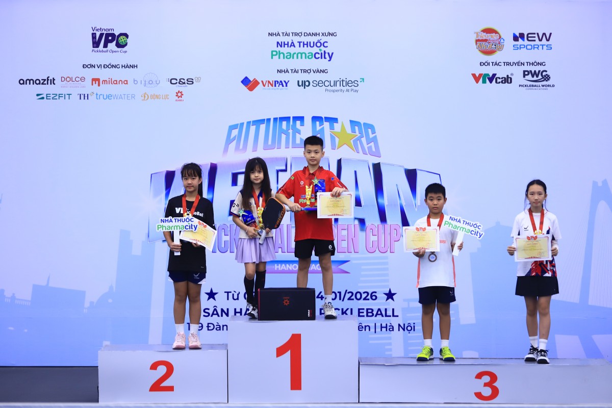 VPC Future Stars 2026 - Nơi ươm mầm những 'ngôi sao' pickleball tương lai VPC Future Stars 2026 - Nơi ươm mầm những 'ngôi sao' pickleball tương lai