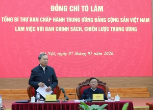 Tổng Bí thư: Xây dựng Nghị quyết phải có tầm nhìn xa, bảo đảm tính khả thi và tính hành động cao