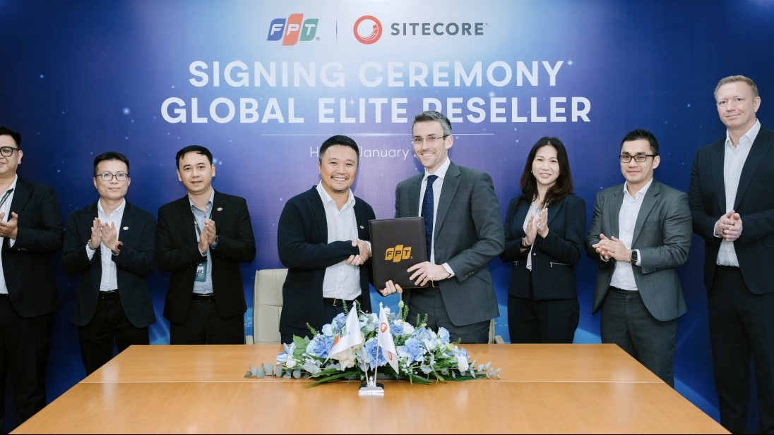 FPT trở thành đối tác phân phối toàn cầu cấp cao của Sitecore