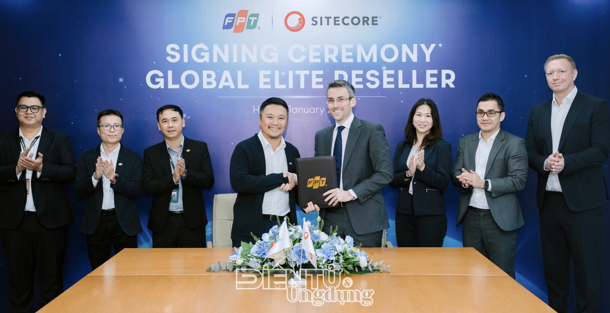 FPT trở thành đối tác phân phối toàn cầu cấp cao của Sitecore