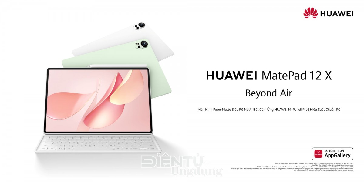 HUAWEI MatePad 12 X chính thức lên kệ
