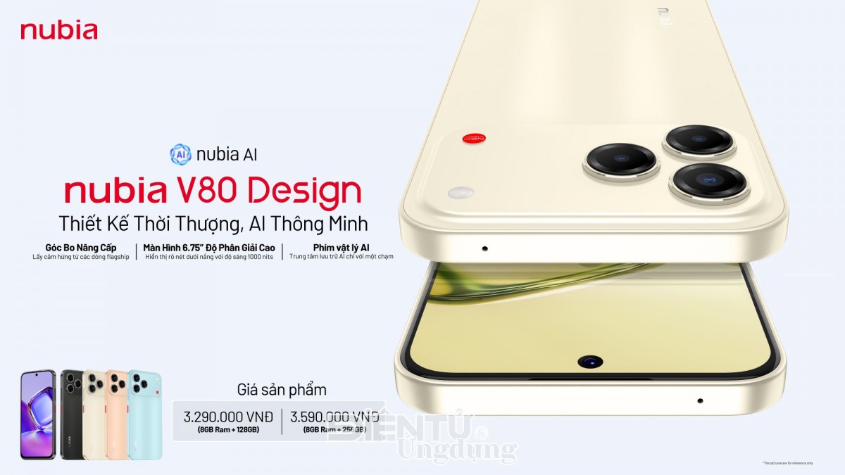 nubia ra mắt nubia V80 Series