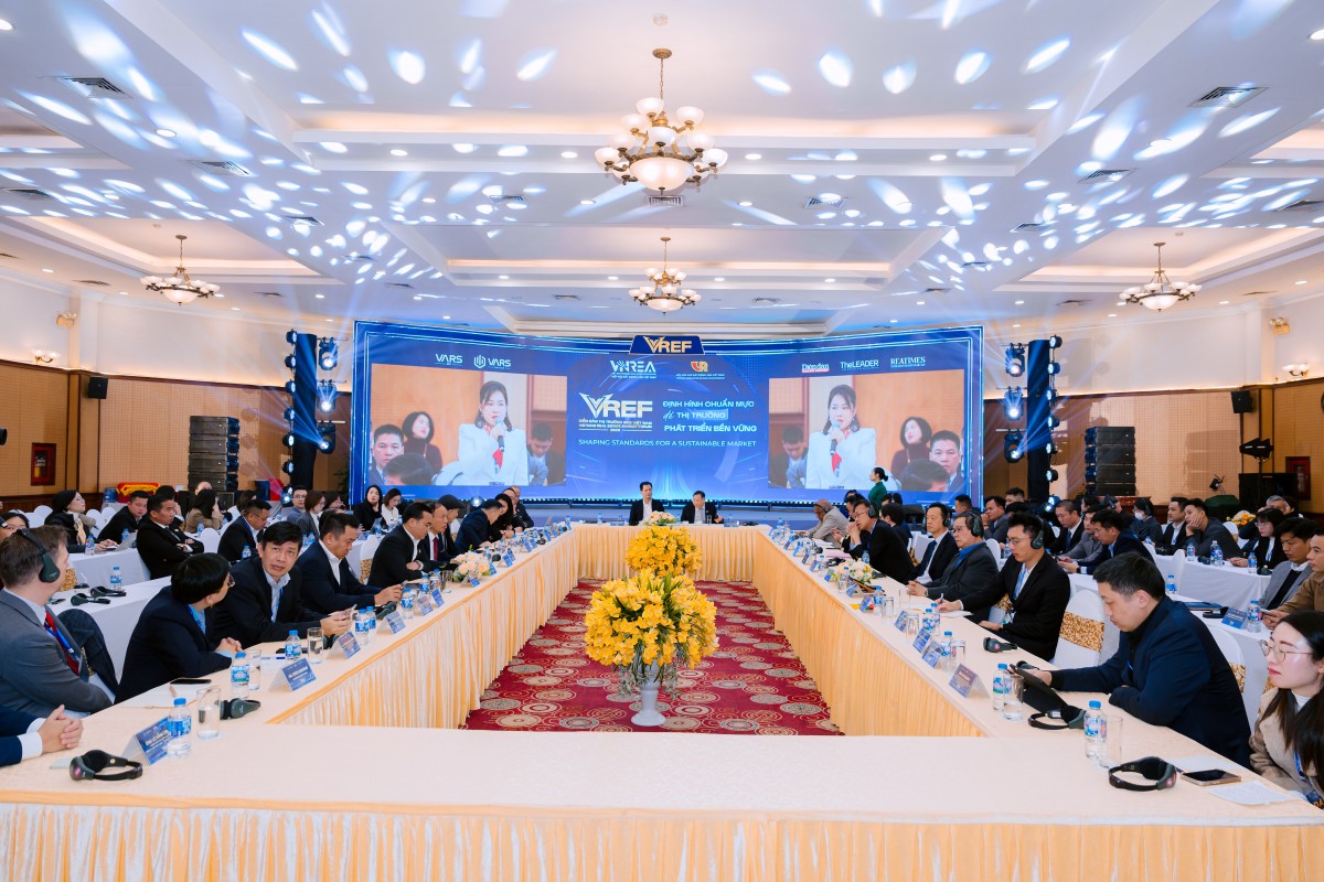 VREF 2026: ‘Định hình chuẩn mực để thị trường bất động sản phát triển bền vững’ VREF 2026: ‘Định hình chuẩn mực để thị trường bất động sản phát triển bền vững’
