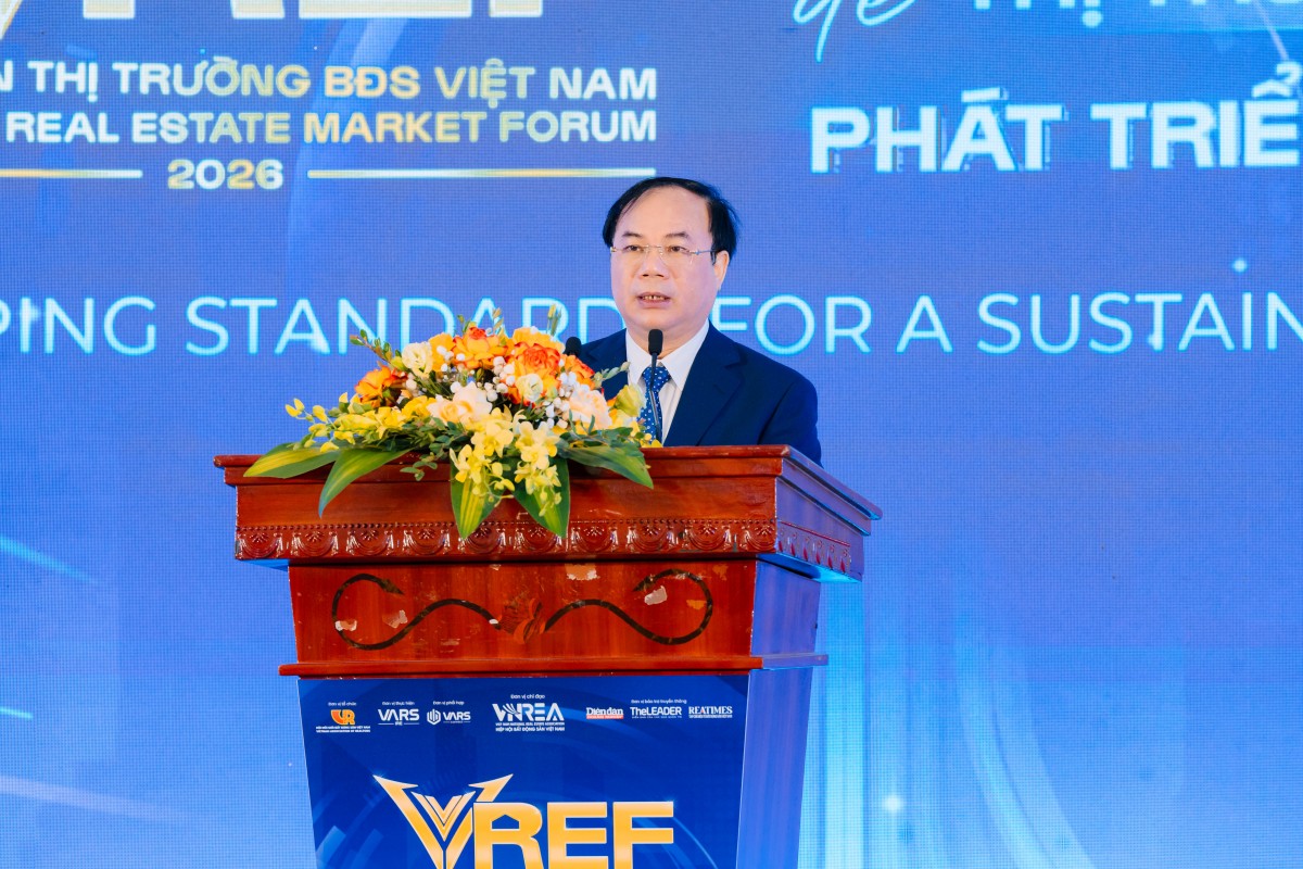 VREF 2026: ‘Định hình chuẩn mực để thị trường bất động sản phát triển bền vững’ VREF 2026: ‘Định hình chuẩn mực để thị trường bất động sản phát triển bền vững’