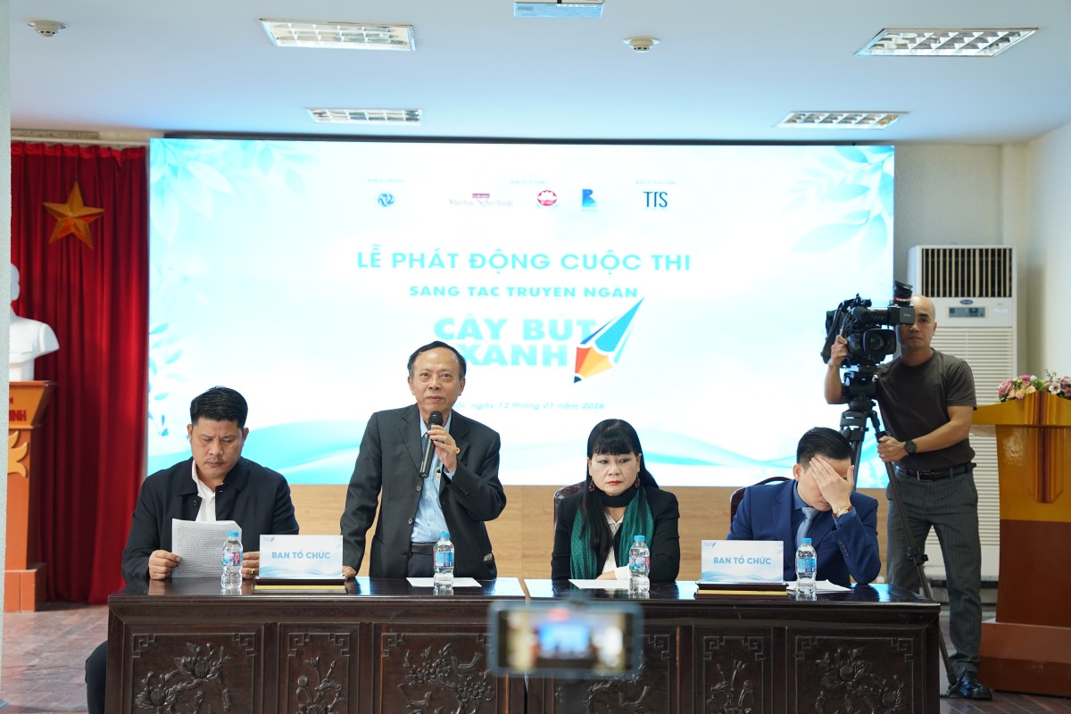 Phát động cuộc thi sáng tác truyện ngắn 'Cây Bút Xanh' lần thứ I