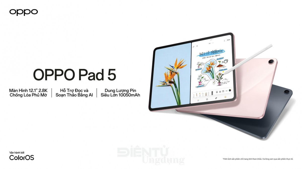 OPPO ra mắt bộ đôi tablet và đồng hồ thông minh mới