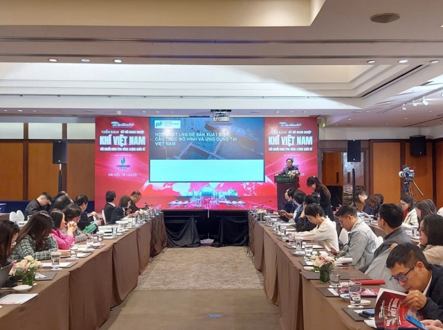 Kết nối doanh nghiệp khí Việt Nam với chuỗi cung ứng năng lượng quốc tế