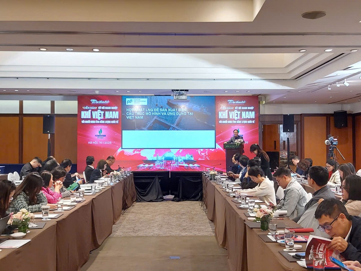 Kết nối doanh nghiệp khí Việt Nam với chuỗi cung ứng năng lượng quốc tế