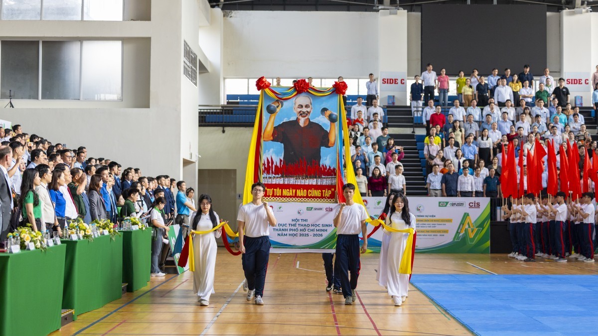 Nestlé MILO tiếp tục đồng hành cùng lễ khai mạc Hội thi thể dục thể thao Tp HCM