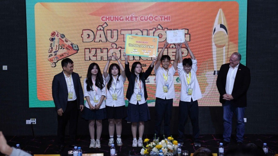 Dự án thời trang bền vững của học sinh giành quán quân cuộc thi 