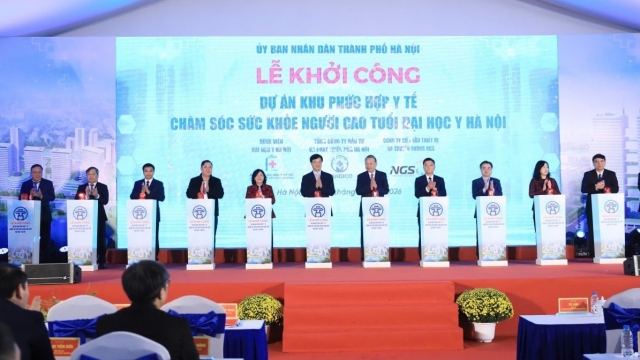 Khởi công Dự án Khu phức hợp Y tế - Chăm sóc sức khỏe Người cao tuổi Đại học Y Hà Nội