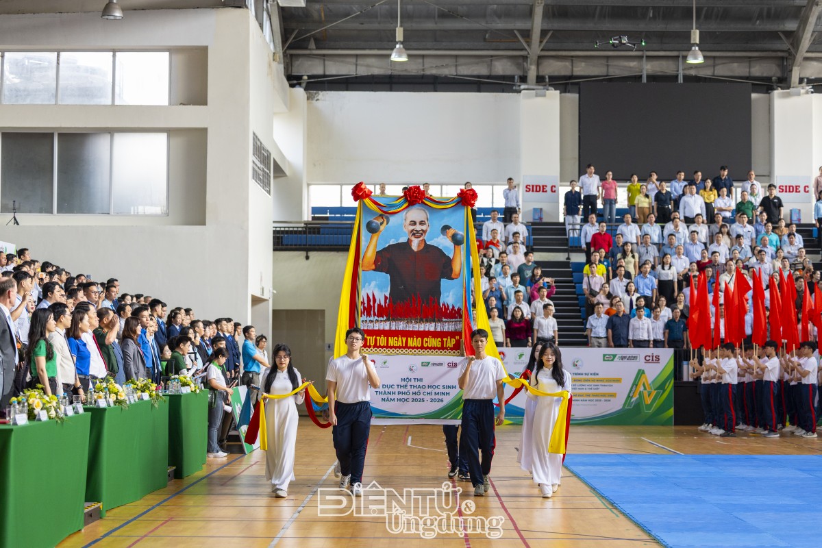 Nestlé MILO tiếp tục đồng hành cùng lễ khai mạc Hội thi thể dục thể thao Tp HCM