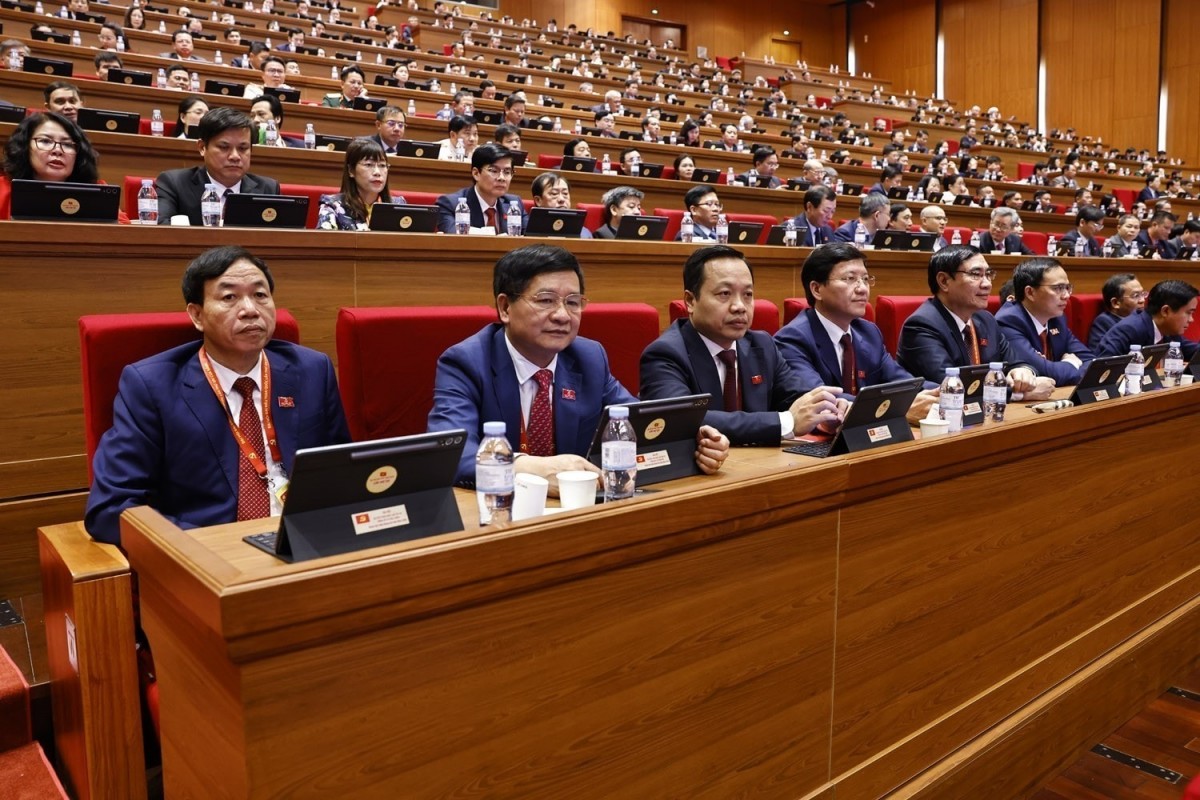 Đoàn đại biểu Đảng bộ tỉnh Điện Biên 