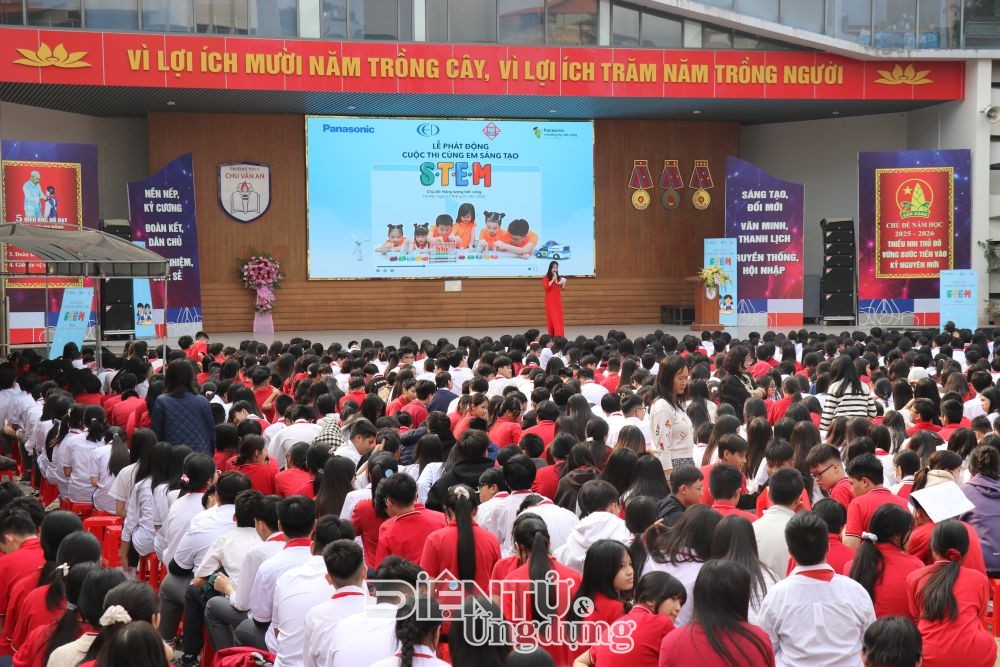 Panasonic phát động cuộc thi “Cùng em sáng tạo STEM” mùa 3