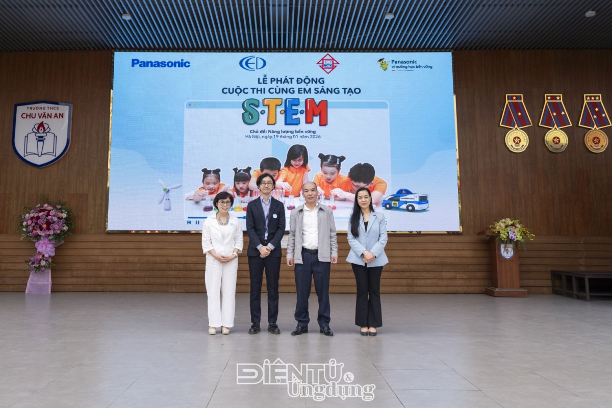 Panasonic phát động cuộc thi “Cùng em sáng tạo STEM” mùa 3