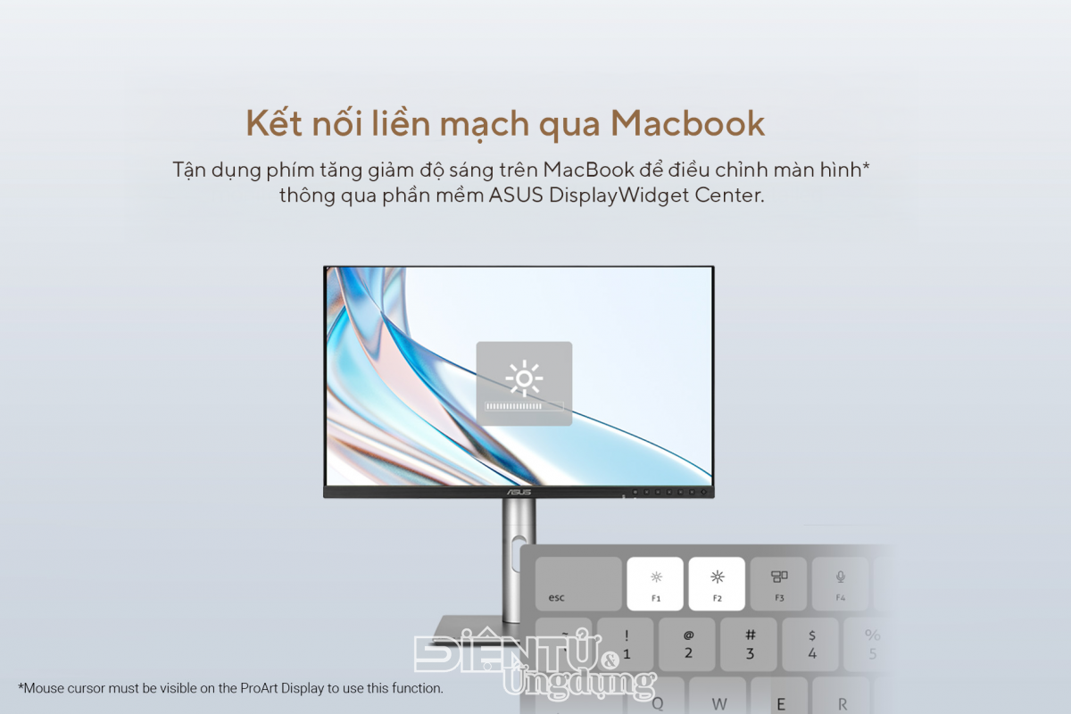 ASUS DisplayWidget Center: tối ưu cho người dùng Mac