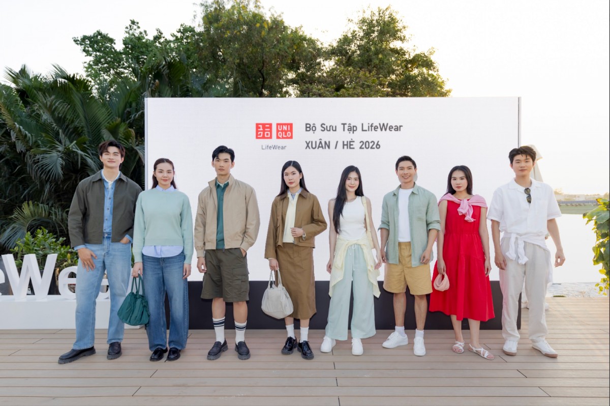 UNIQLO ra mắt BST LifeWear Xuân/Hè 2026 với 