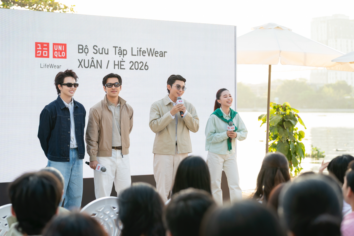 UNIQLO ra mắt BST LifeWear Xuân/Hè 2026 với 'Màu sắc mới, kiểu dáng mới' UNIQLO ra mắt BST LifeWear Xuân/Hè 2026 với 'Màu sắc mới, kiểu dáng mới'