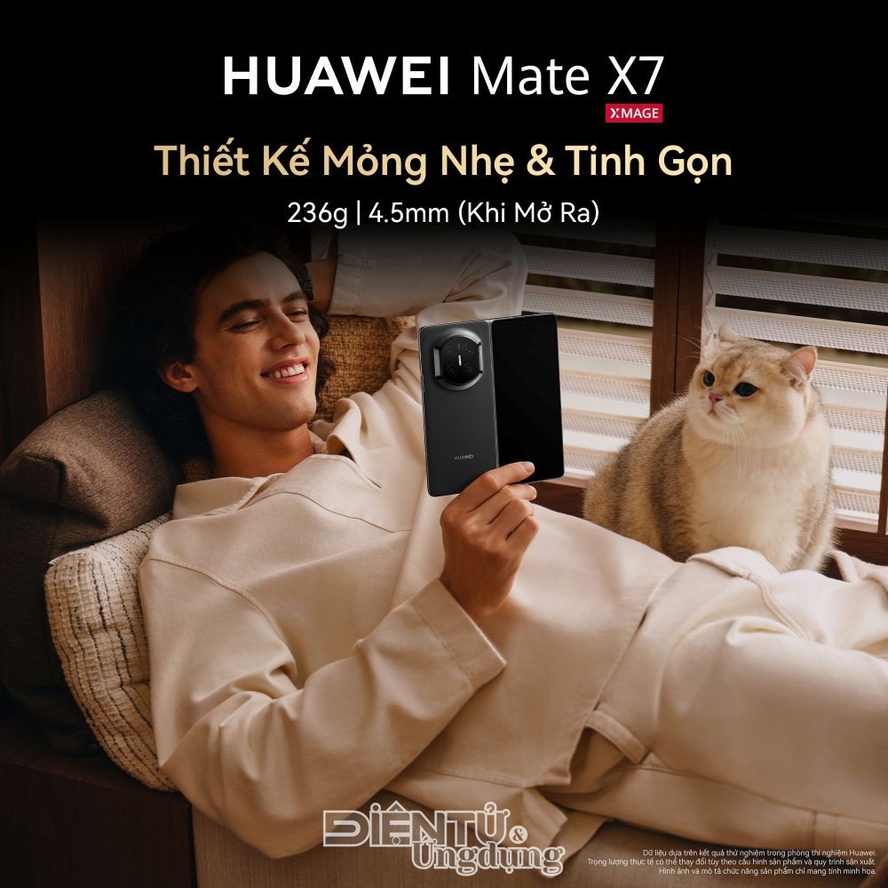 HUAWEI Mate X7 chính thức ra mắt