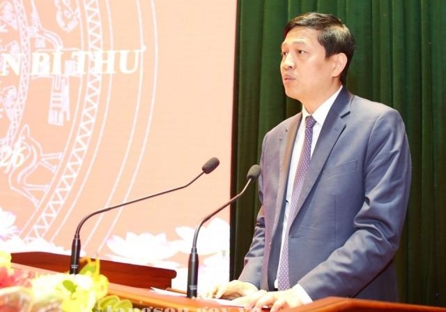 Tân Phó Bí thư Tỉnh ủy Lạng Sơn là ai?