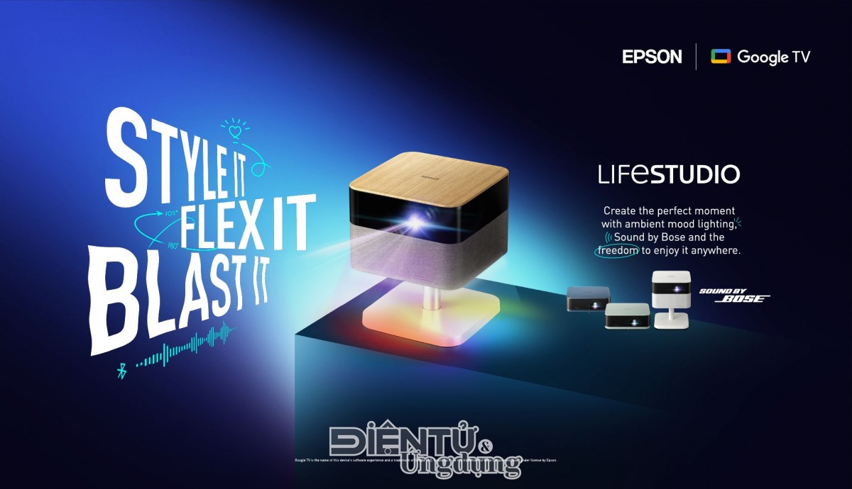 Dòng máy chiếu Epson Lifestudio Pop và Flex chính thức có mặt tại Việt Nam trên các cửa hàng thương mại điện tử Epson Official Store và đại lý ủy quyền Epson từ hôm nay, 23/01/2026 với mức giá ưu đãi từ 16,850,000 đồng, tặng thêm voucher mua sắm lên tới 5,000,000 đồng (tùy theo dòng máy).