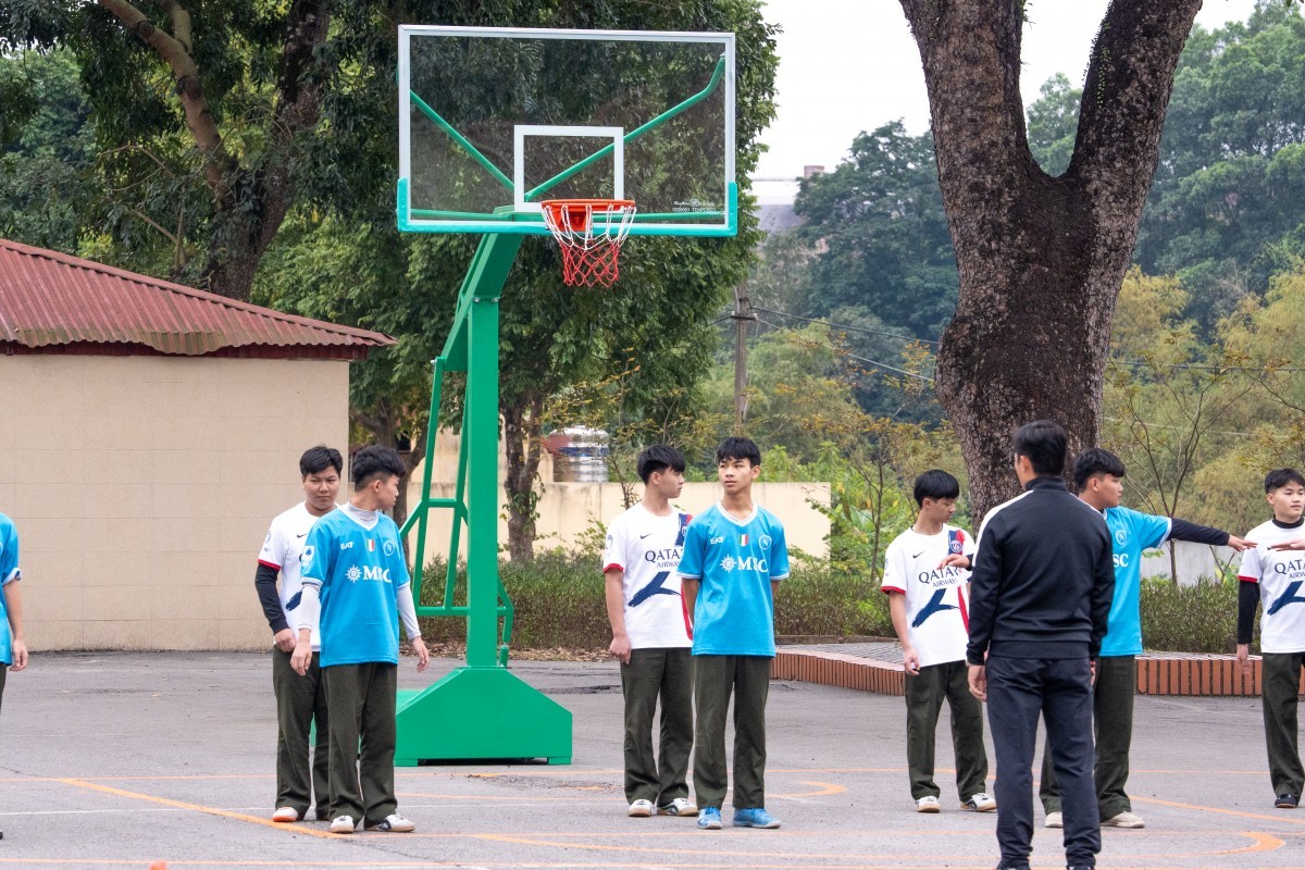 Bộ Công an khởi công sân thể thao cho Trường Văn hóa tại Thái Nguyên