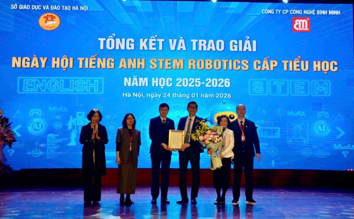 Tổng kết Ngày hội tiếng Anh STEM Robotics: Hà Nội mở rộng mô hình