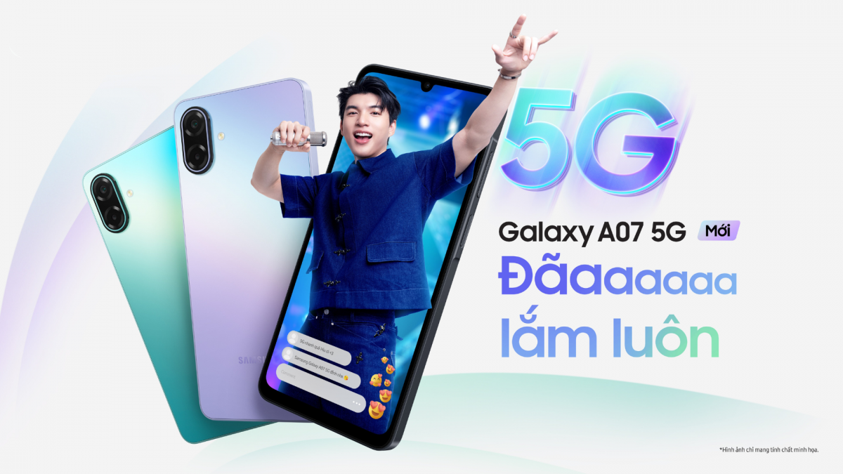 Samsung Galaxy A07 5G chính thức ra mắt tại thị trường Việt Nam Samsung Galaxy A07 5G chính thức ra mắt tại thị trường Việt Nam