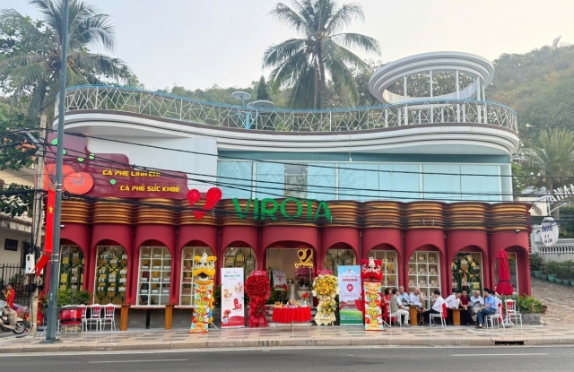 Vina Nha Trang khai trương showroom phục vụ cà phê tại Vũng Tàu