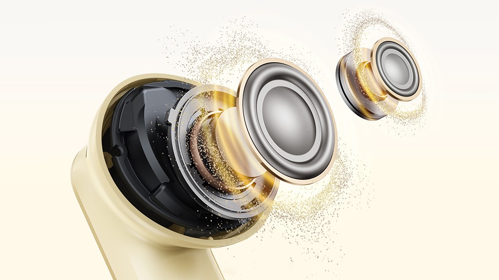 Realme Buds Air8 sử dụng cấu trúc driver kép