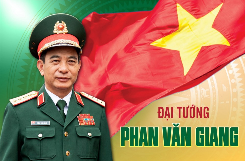 Đại tướng Phan Văn Giang, Ủy viên Bộ Chính trị, Ủy viên Ban Thường vụ Đảng ủy Chính phủ, Phó Bí thư Quân ủy Trung ương, Bộ trưởng Bộ Quốc phòng Đại tướng Phan Văn Giang, Ủy viên Bộ Chính trị, Ủy viên Ban Thường vụ Đảng ủy Chính phủ, Phó Bí thư Quân ủy Trung ương, Bộ trưởng Bộ Quốc phòng