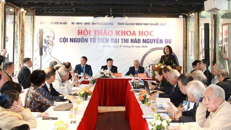 Làm rõ cội nguồn tổ tiên Đại thi hào Nguyễn Du gắn với làng Canh Hoạch (Hà Nội)