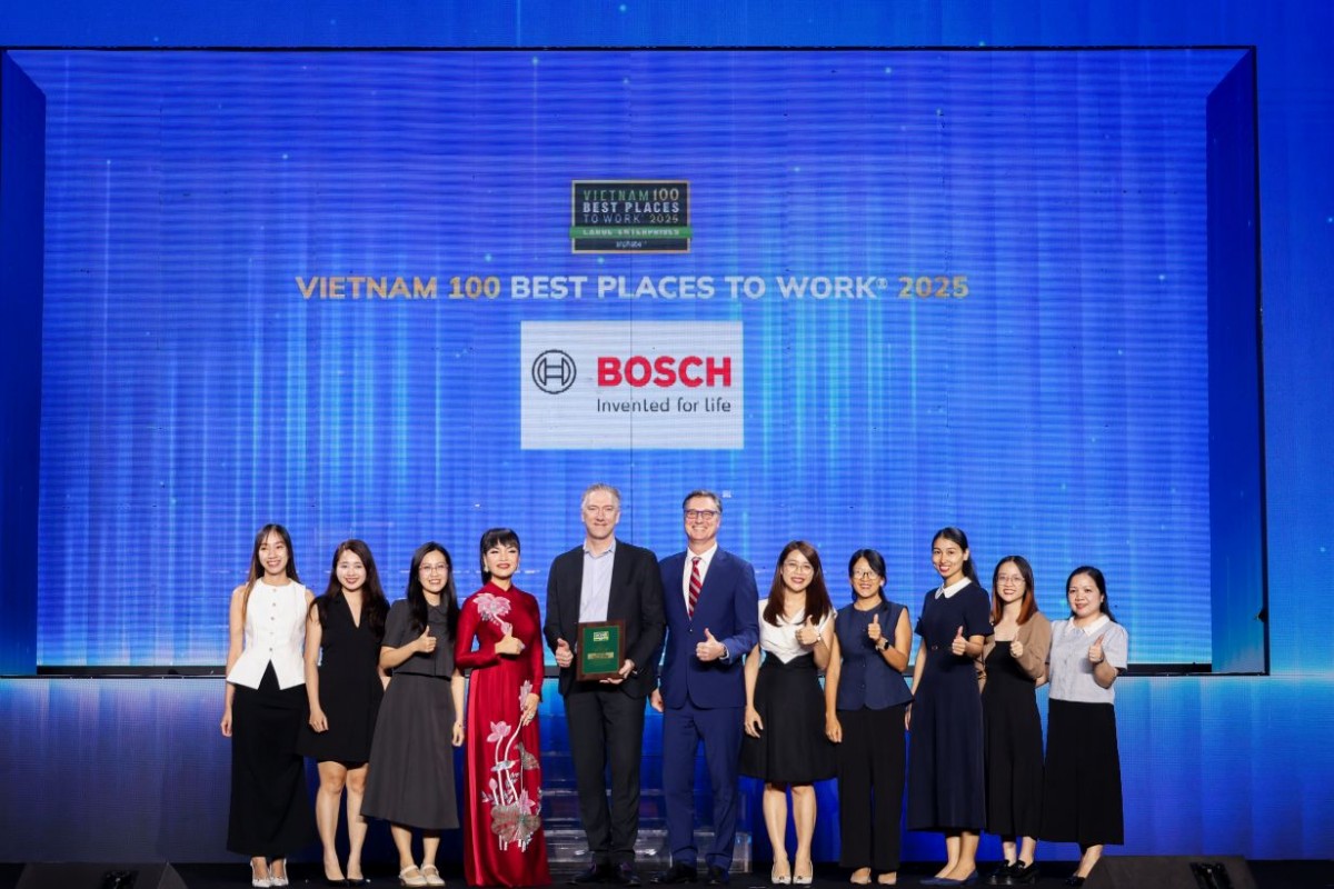 Bosch Việt Nam: 'Giải thưởng nhân sự chính là giải thưởng danh giá nhất'